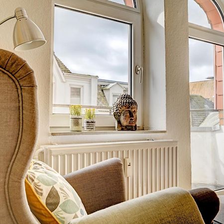 Mittendrin - Apartment Mit 2 Balkonen Sehr Zentral Flensburg Luaran gambar