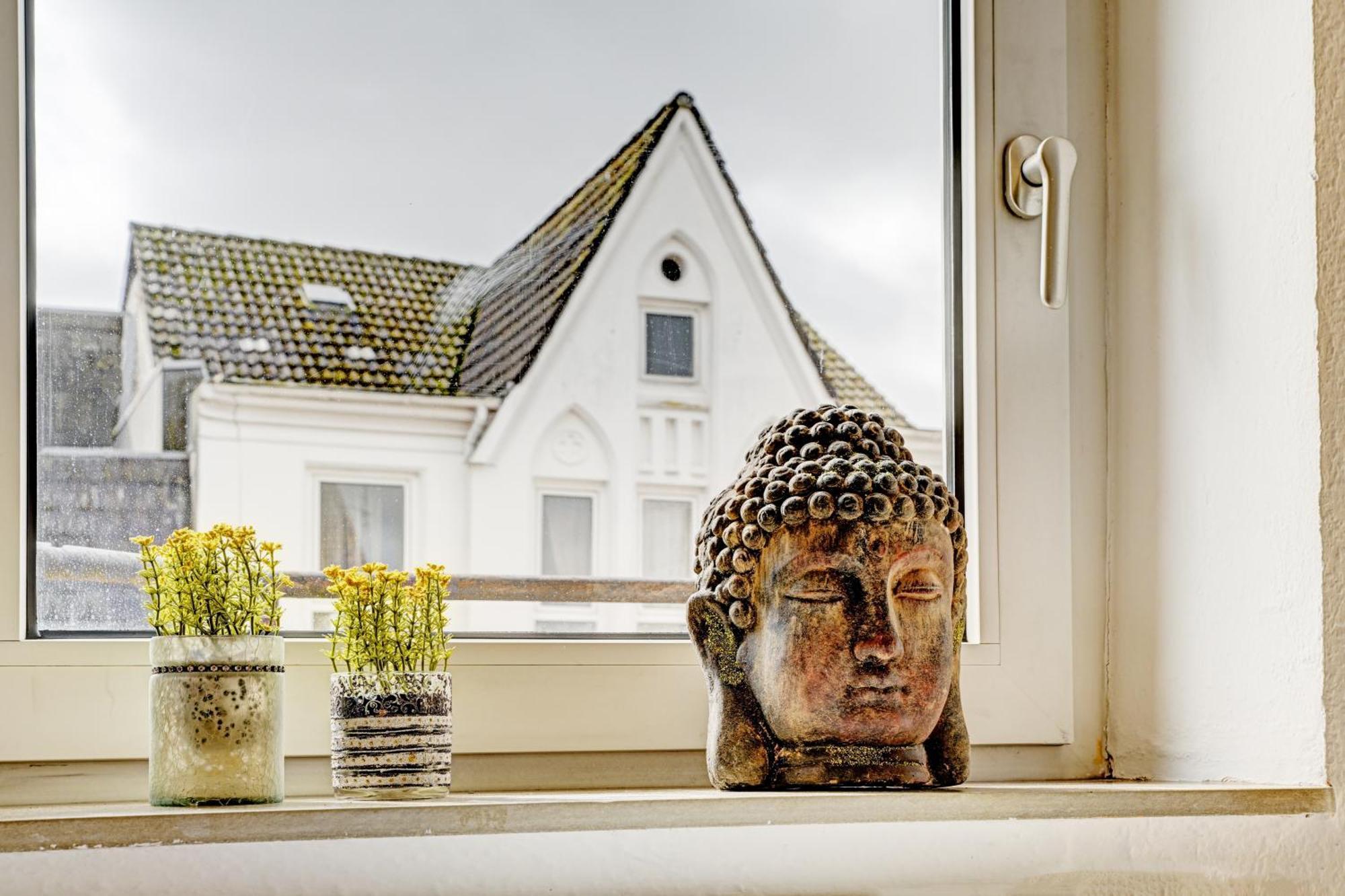 Mittendrin - Apartment Mit 2 Balkonen Sehr Zentral Flensburg Luaran gambar